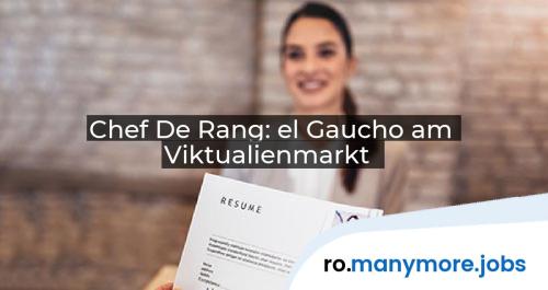 Chef De Rang: el Gaucho am Viktualienmarkt | manymore.jobs